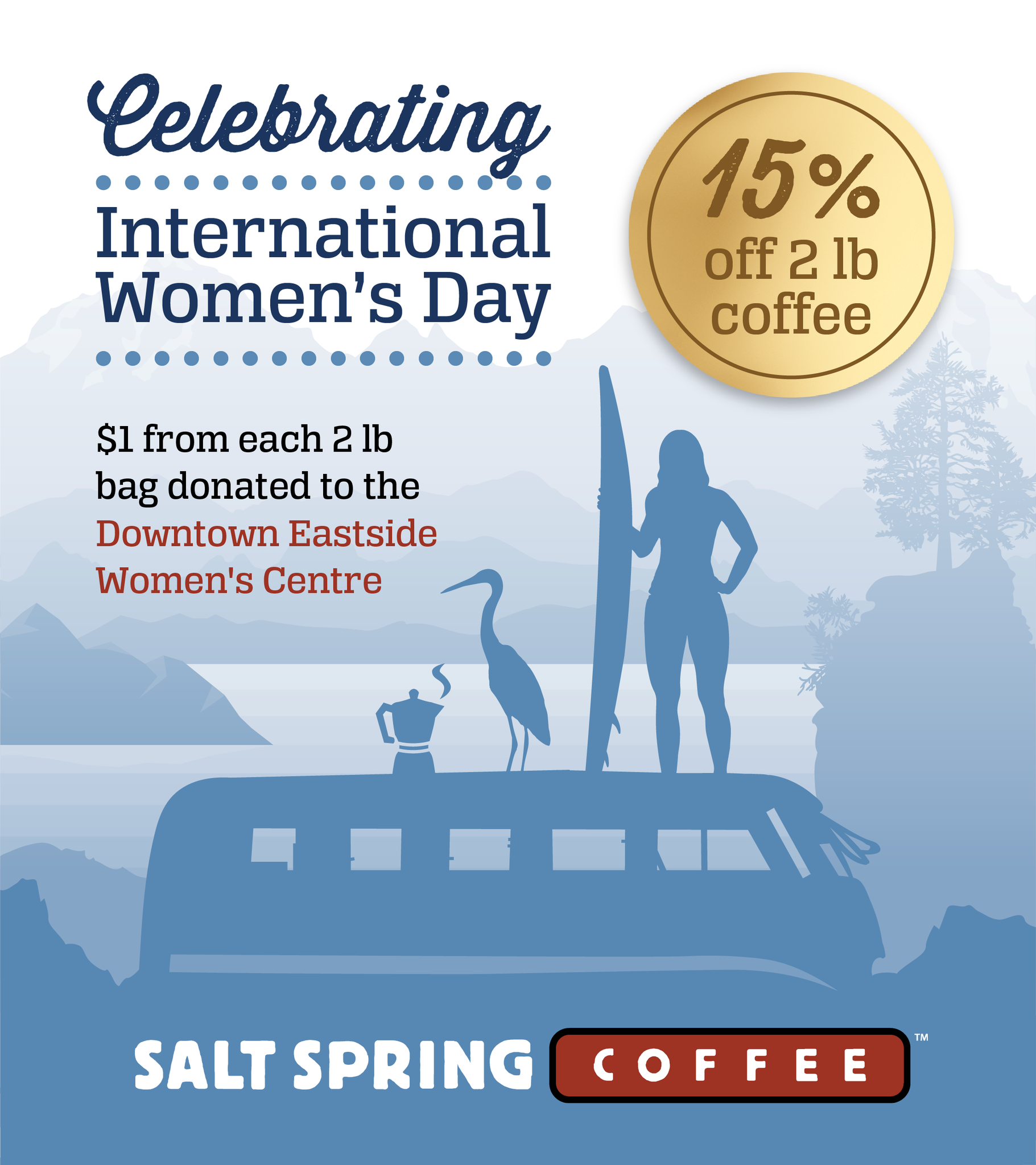 Save 15% on 2lb Coffee
