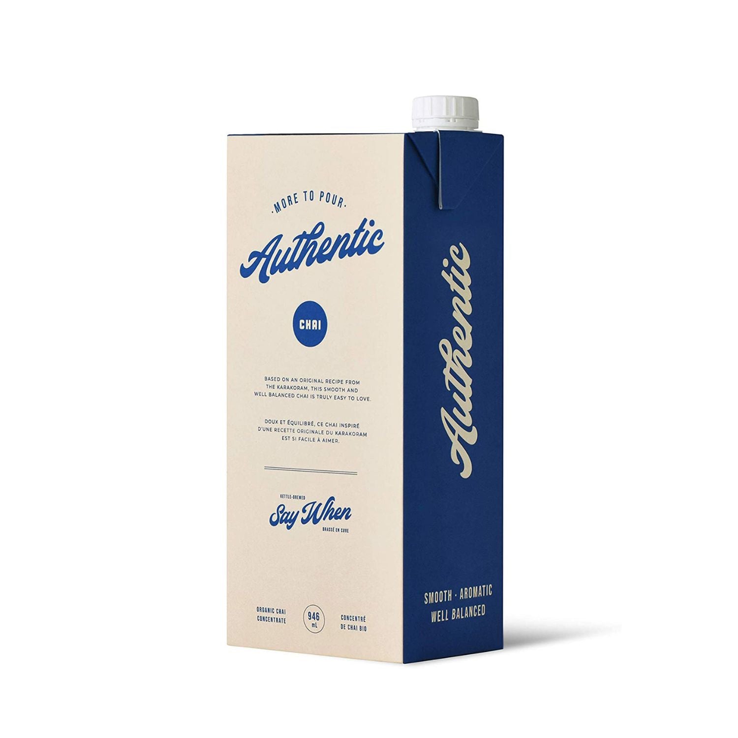 Organic Authentic Chai Concentrate