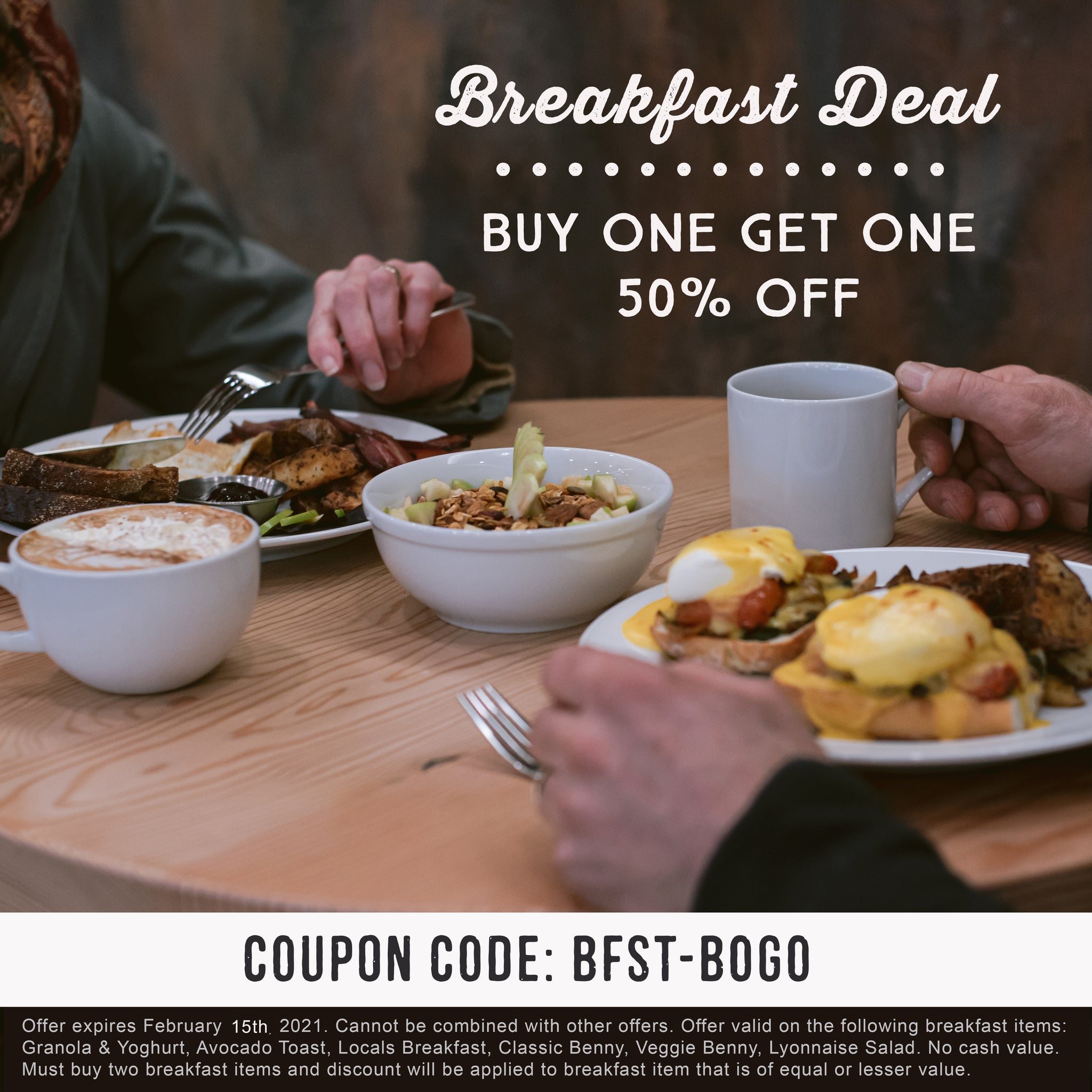 SSC Ganges Cafe & Kitchen Breakfast Deal