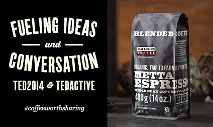Salt Spring Coffee is coffee worth sharing at TED2014