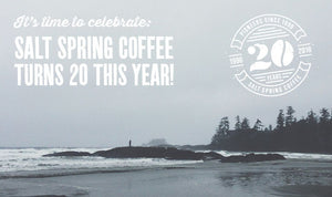 Salt Spring Coffee is 20—let’s celebrate!