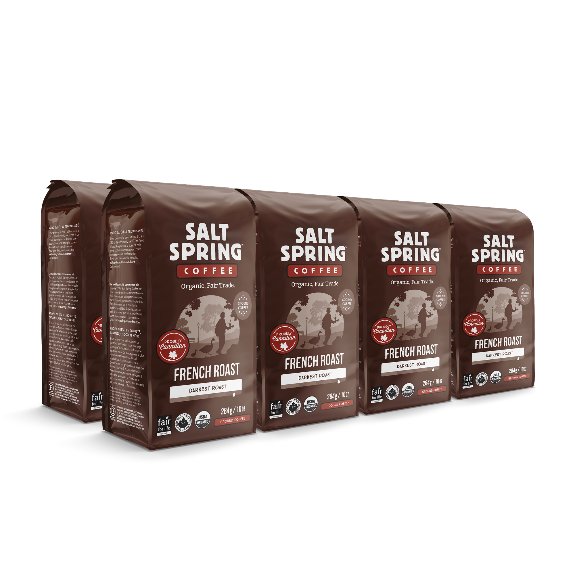 French Roast, Ground – Salt Spring Coffee