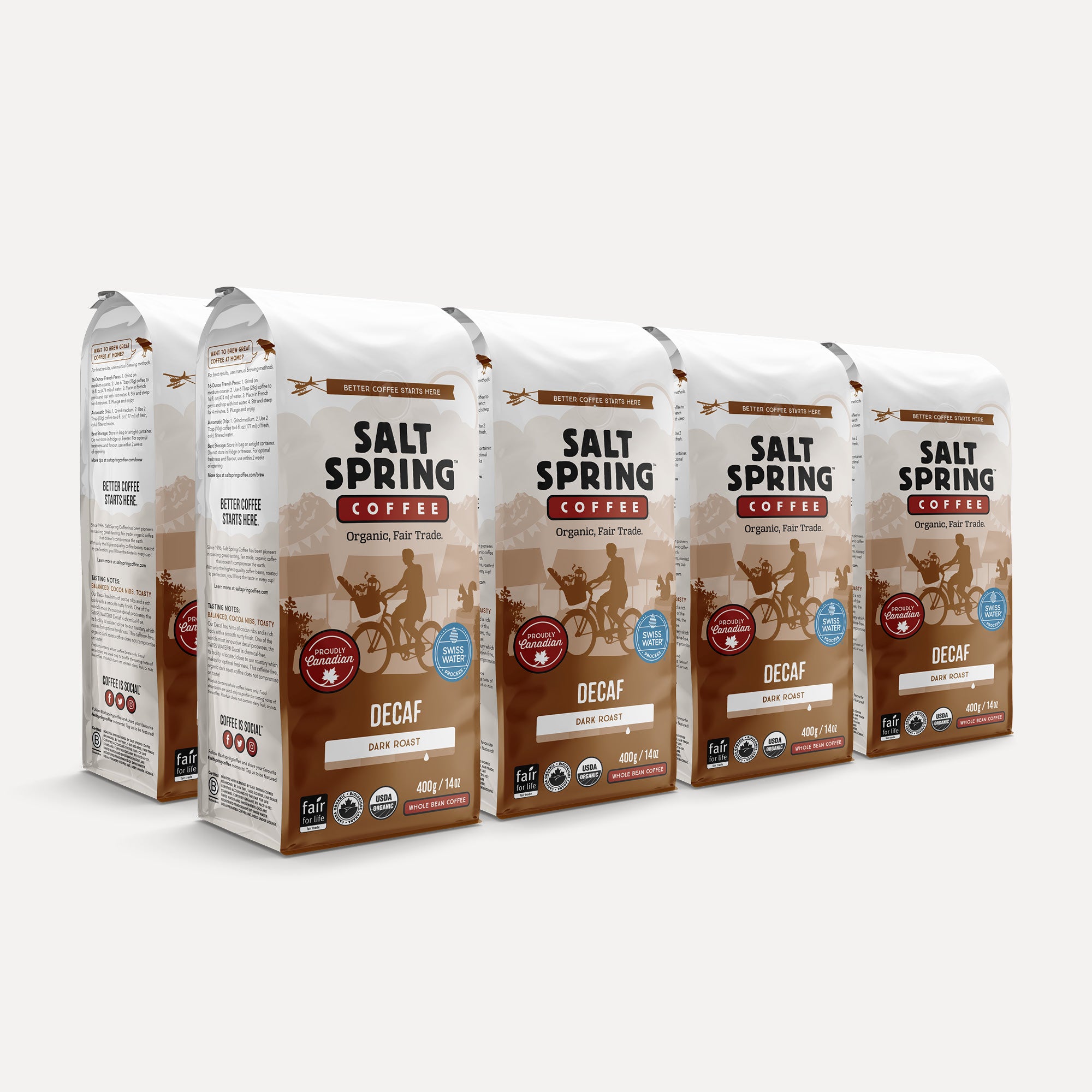 Swiss Water Decaf, Retail Cases
