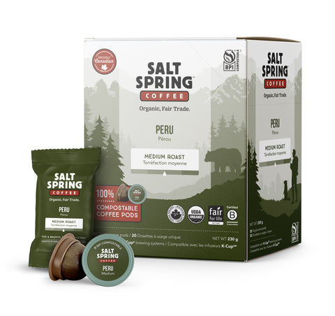 Peru - Certified Compostable Coffee Pods