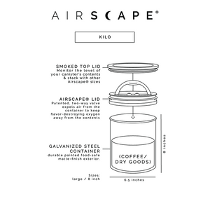 Airscape Coffee Canister